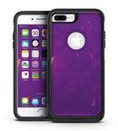 Dark Purple Geometric V15 - iPhone 7 or 7 Plus Commuter Case Skin Kit
