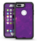 Dark Purple Geometric V15 - iPhone 7 Plus/8 Plus OtterBox Case & Skin Kits