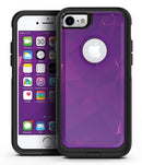 Dark Purple Geometric V15 - iPhone 7 or 8 OtterBox Case & Skin Kits