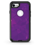 Dark Purple Geometric V15 - iPhone 7 or 8 OtterBox Case & Skin Kits