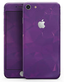 Dark Purple Geometric V15 - Skin-kit for the iPhone 8 or 8 Plus