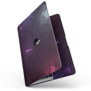 MacBook Pro with Touch Bar Skin Kit - Dark_Purple_and_Pink_Geometric_Shapes-MacBook_13_Touch_V7.jpg?