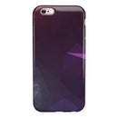 Dark Purple and Pink Geometric Shapes iPhone 6/6s or 6/6s Plus 2-Piece Hybrid INK-Fuzed Case