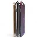 Dark Purple and Pink Geometric Shapes iPhone 6/6s or 6/6s Plus 2-Piece Hybrid INK-Fuzed Case
