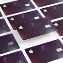 Dark Purple and Pink Geometric Shapes - Premium Protective Decal Skin-Kit for the Apple Credit Card