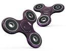 Dark Purple and Pink Geometric Shapes Full-Body Fidget Spinner Skin-Kit