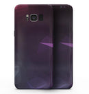 Dark Purple and Pink Geometric Shapes - Samsung Galaxy S8 Full-Body Skin Kit