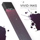 Dark Purple and Pink Geometric Shapes - Premium Decal Protective Skin-Wrap Sticker compatible with the Juul Labs vaping device