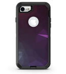Dark Purple and Pink Geometric Shapes - iPhone 7 or 8 OtterBox Case & Skin Kits
