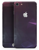 Dark Purple and Pink Geometric Shapes - Skin-kit for the iPhone 8 or 8 Plus