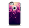 Dark Purple with Desending Lightdrops Skin for the iPhone 5c OtterBox Commuter Case