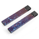 Dark Radient Orbs of Blue with Streaks - Premium Decal Protective Skin-Wrap Sticker compatible with the Juul Labs vaping device