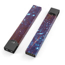 Dark Radient Orbs of Blue with Streaks - Premium Decal Protective Skin-Wrap Sticker compatible with the Juul Labs vaping device