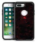 Dark Red Geometric Triangles - iPhone 7 Plus/8 Plus OtterBox Case & Skin Kits