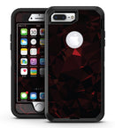 Dark Red Geometric Triangles - iPhone 7 Plus/8 Plus OtterBox Case & Skin Kits