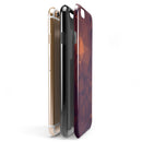 Dark Red Geometric V15 iPhone 6/6s or 6/6s Plus 2-Piece Hybrid INK-Fuzed Case