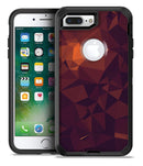 Dark Red Geometric V15 - iPhone 7 Plus/8 Plus OtterBox Case & Skin Kits