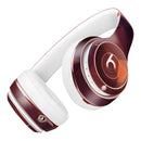 Dark Red Geometric V15 Full-Body Skin Kit for the Beats by Dre Solo 3 Wireless Headphones