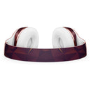 Dark Red Geometric V15 Full-Body Skin Kit for the Beats by Dre Solo 3 Wireless Headphones