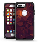 Dark Red Geometric V15 - iPhone 7 Plus/8 Plus OtterBox Case & Skin Kits
