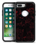 Dark Red Geometric V2 - iPhone 7 Plus/8 Plus OtterBox Case & Skin Kits