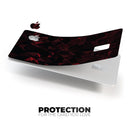 Dark Red Geometric V2 - Premium Protective Decal Skin-Kit for the Apple Credit Card