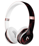 Dark Red Geometric V2 Full-Body Skin Kit for the Beats by Dre Solo 3 Wireless Headphones