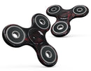 Dark Red Geometric V2 Full-Body Fidget Spinner Skin-Kit