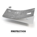 Dark Silver Marble Swirl V6 - Premium Protective Decal Skin-Kit for the Apple Credit Card