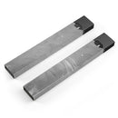 Dark Silver Marble Swirl V6 - Premium Decal Protective Skin-Wrap Sticker compatible with the Juul Labs vaping device