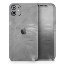 Dark Silver Marble Swirl V6 - Skin-Kit compatible with the Apple iPhone 13, 13 Pro Max, 13 Mini, 13 Pro, iPhone 12, iPhone 11 (All iPhones Available)