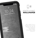 Dark Silver Marble Swirl V7 - Skin Kit for the iPhone OtterBox Cases