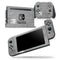 Dark Silver Marble Swirl V7 - Skin Wrap Decal for Nintendo Switch Lite Console & Dock - 3DS XL - 2DS - Pro - DSi - Wii - Joy-Con Gaming Controller
