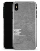 Dark Silver Marble Swirl V7 - iPhone X Clipit Case