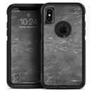 Dark Silver Marble Swirl V8 - Skin Kit for the iPhone OtterBox Cases