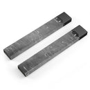Dark Silver Marble Swirl V8 - Premium Decal Protective Skin-Wrap Sticker compatible with the Juul Labs vaping device