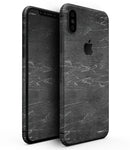 Dark Silver Marble Swirl V8 - iPhone XS MAX, XS/X, 8/8+, 7/7+, 5/5S/SE Skin-Kit (All iPhones Available)