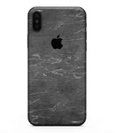 Dark Silver Marble Swirl V8 - iPhone XS MAX, XS/X, 8/8+, 7/7+, 5/5S/SE Skin-Kit (All iPhones Available)
