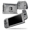 Dark Silver Marble Swirl V9 - Skin Wrap Decal for Nintendo Switch Lite Console & Dock - 3DS XL - 2DS - Pro - DSi - Wii - Joy-Con Gaming Controller