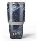 Dark Slate Marble Surface V32 - Skin Decal Vinyl Wrap Kit compatible with the Yeti Rambler Cooler Tumbler Cups