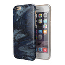 Dark Slate Marble Surface V32 iPhone 6/6s or 6/6s Plus 2-Piece Hybrid INK-Fuzed Case