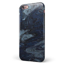 Dark Slate Marble Surface V32 iPhone 6/6s or 6/6s Plus 2-Piece Hybrid INK-Fuzed Case