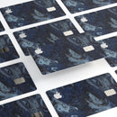 Dark Slate Marble Surface V32 - Premium Protective Decal Skin-Kit for the Apple Credit Card