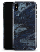 Dark Slate Marble Surface V32 - iPhone X Clipit Case