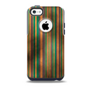 Dark Smudged Vertical Stripes Skin for the iPhone 5c OtterBox Commuter Case
