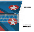 Comic Series / Dark Super Hero Wars 11 - Apple MacBook Pro, Pro with Touch Bar or Air Skin Decal Kit (All Versions Available)