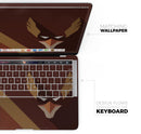 Comic Series / Dark Super Hero Wars 3 - Apple MacBook Pro, Pro with Touch Bar or Air Skin Decal Kit (All Versions Available)