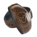 Dark Walnut Stained Wood - Decal Skin Wrap Kit for the Disney Magic Band