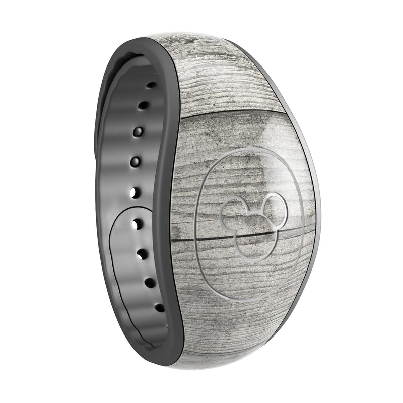 Dark Washed Wood Planks - Decal Skin Wrap Kit for the Disney Magic Band
