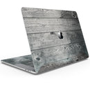 Dark Washed Wood Planks - Skin Decal Wrap Kit Compatible with the Apple MacBook Pro, Pro with Touch Bar or Air (11", 12", 13", 15" & 16" - All Versions Available)